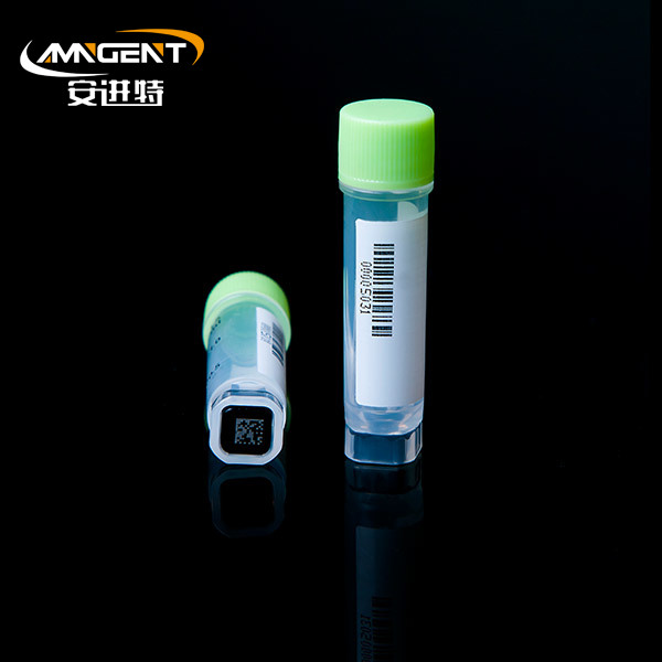 2D Cryogenic Lọ 1.5ml Màu xanh lá cây ép đùn