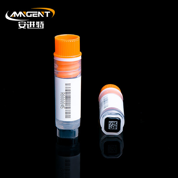 2D Cryogenic Lọ 2.0ml Màu cam xen kẽ