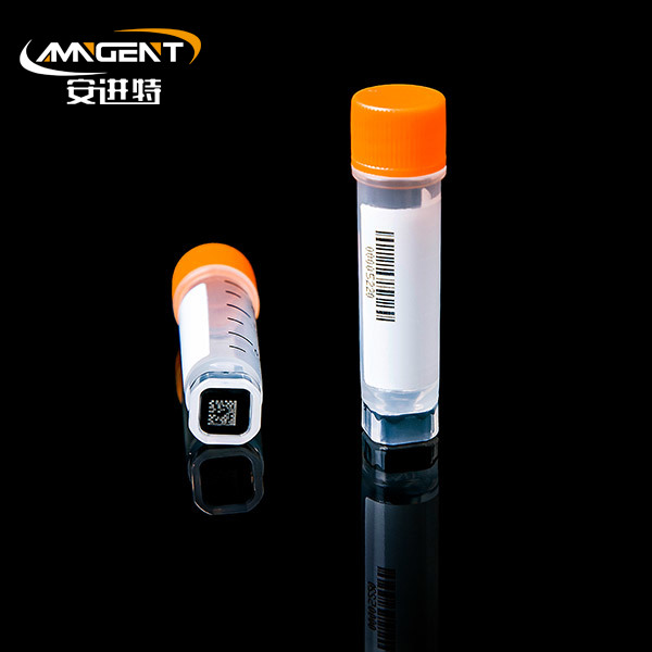 2D Cryogenic Lọ 1.5ml Màu cam ép