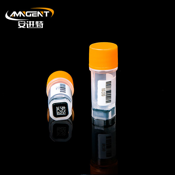 2D Cryogenic Lọ 0,5ml Màu cam ép