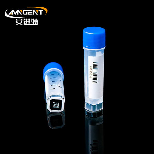 2D Cryogenic Lọ 1.5ml Màu xanh ép đùn