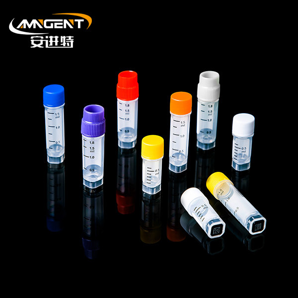 2D Cryogenic Lọ 1.5ml Màu xanh ép đùn