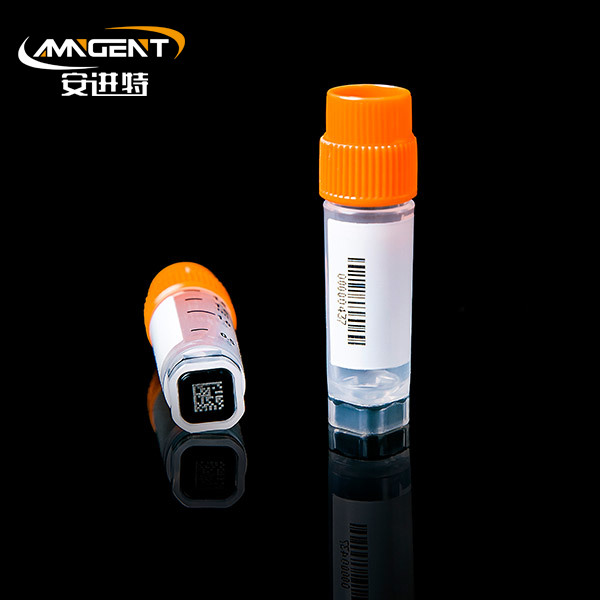 2D Cryogenic Lọ 2.0ml Màu cam ép